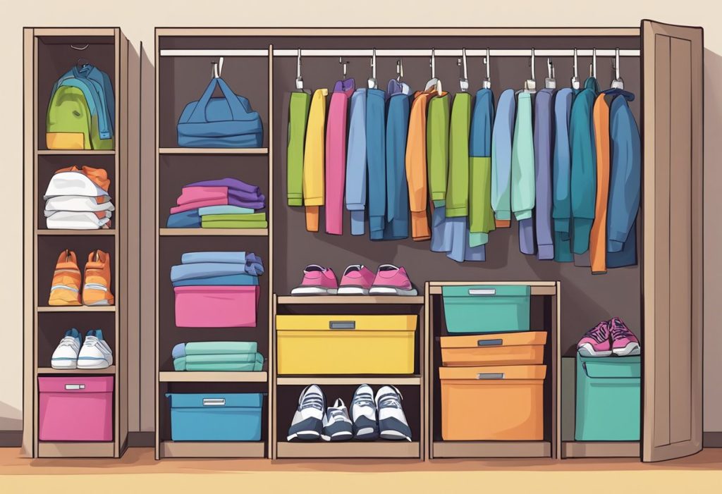 Basics of Organizing Workout Clothes