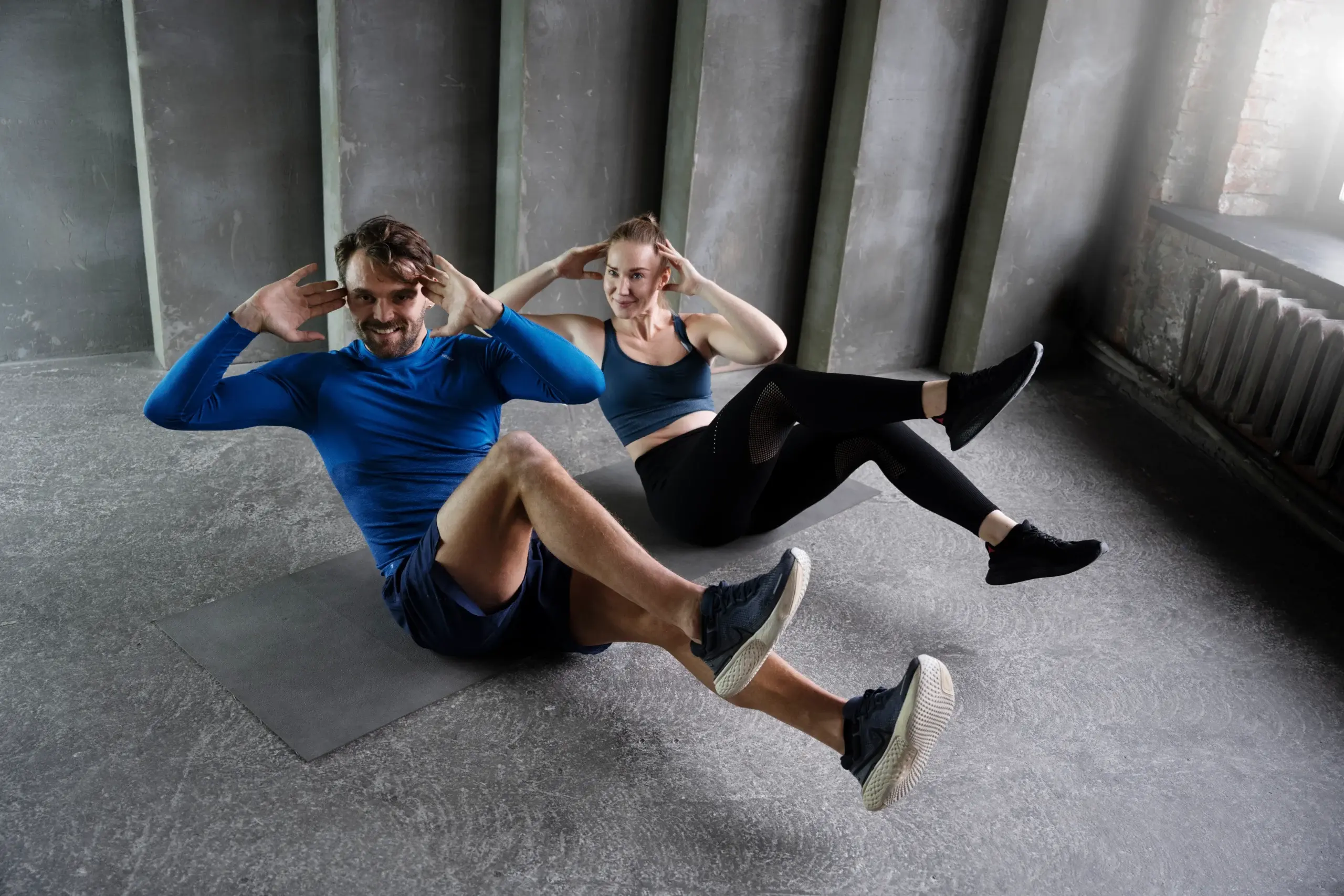 bicycle crunch exercise for core workout duration training
