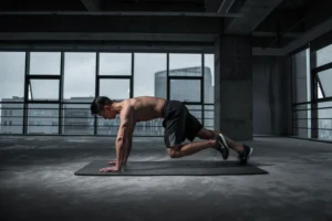 swimmer in pool lane – person performing freestyle swimming stroke for calorie burn comparison